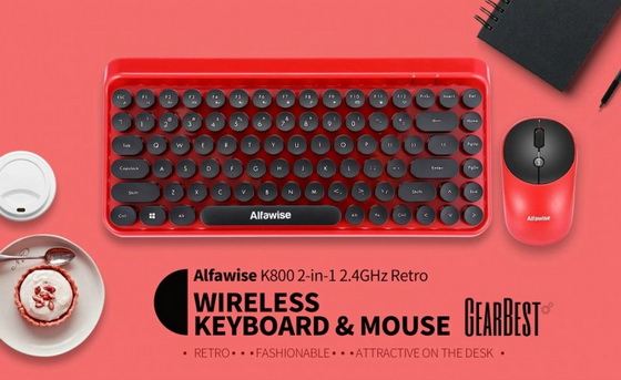 Recensione Alfawise K800, la tastiera vintage che sembra una macchina da scrivere
