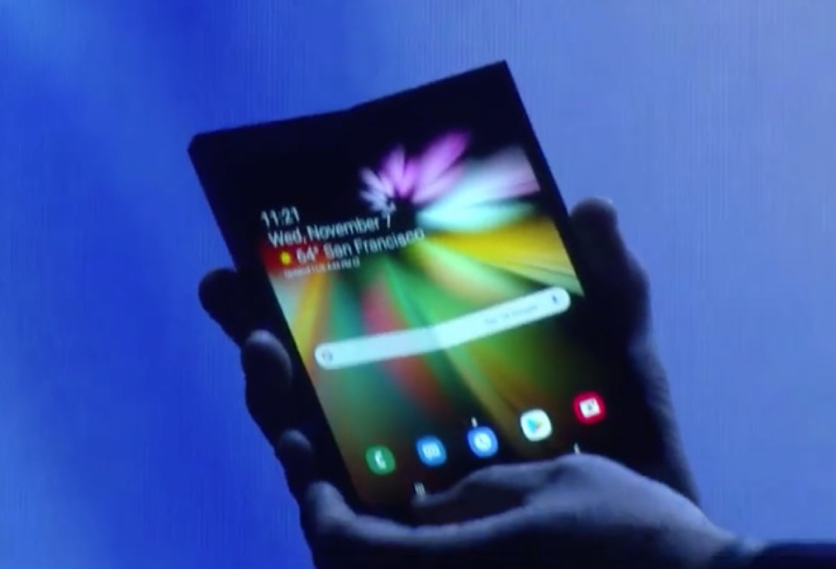 Galaxy Flex, il telefono pieghevole di Samsung costerà più di un rene