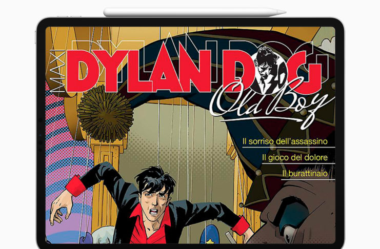 iPad Pro nelle mani di Dylan Dog