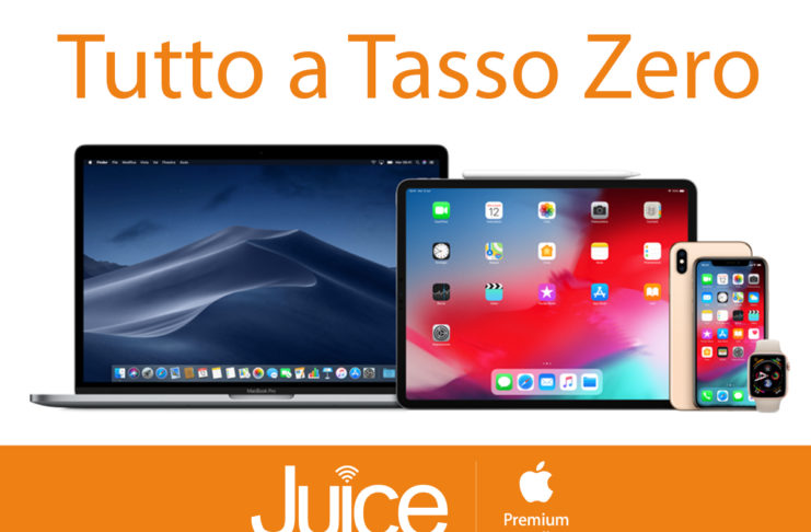 Da Juice tutto Apple a Tasso Zero, anche per iPhone XS e XR