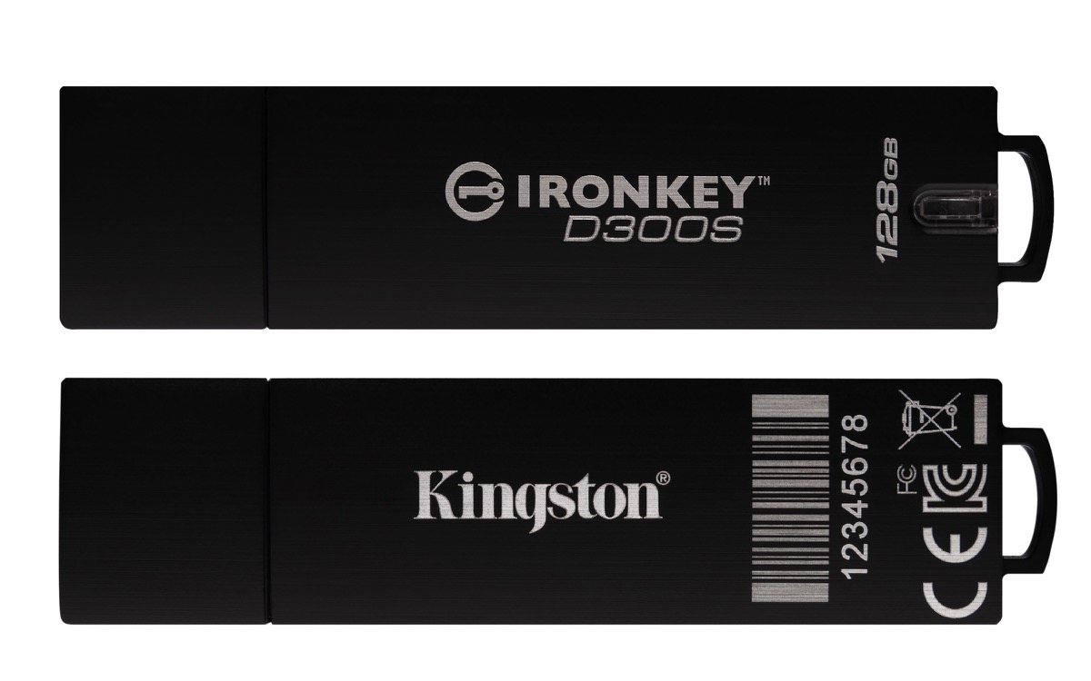 Kingston IronKey D300S, la chiavetta USB è ancora più blindata