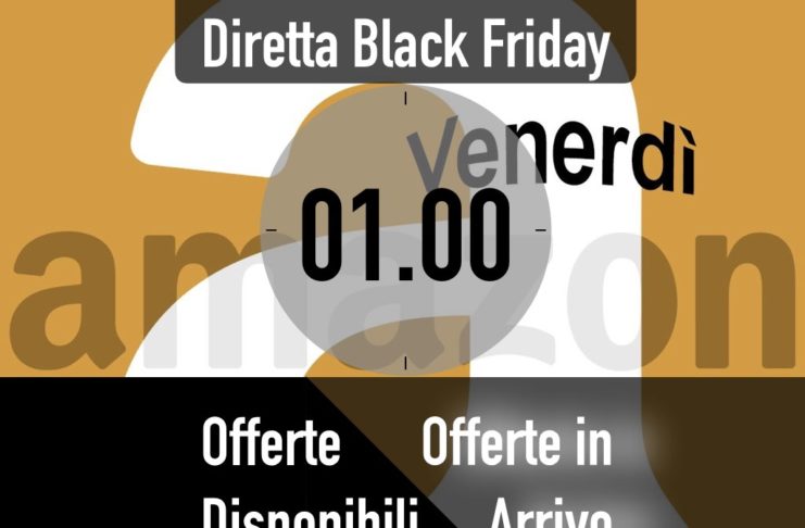Offerte Lampo del Black Friday Amazon delle ore 01.00