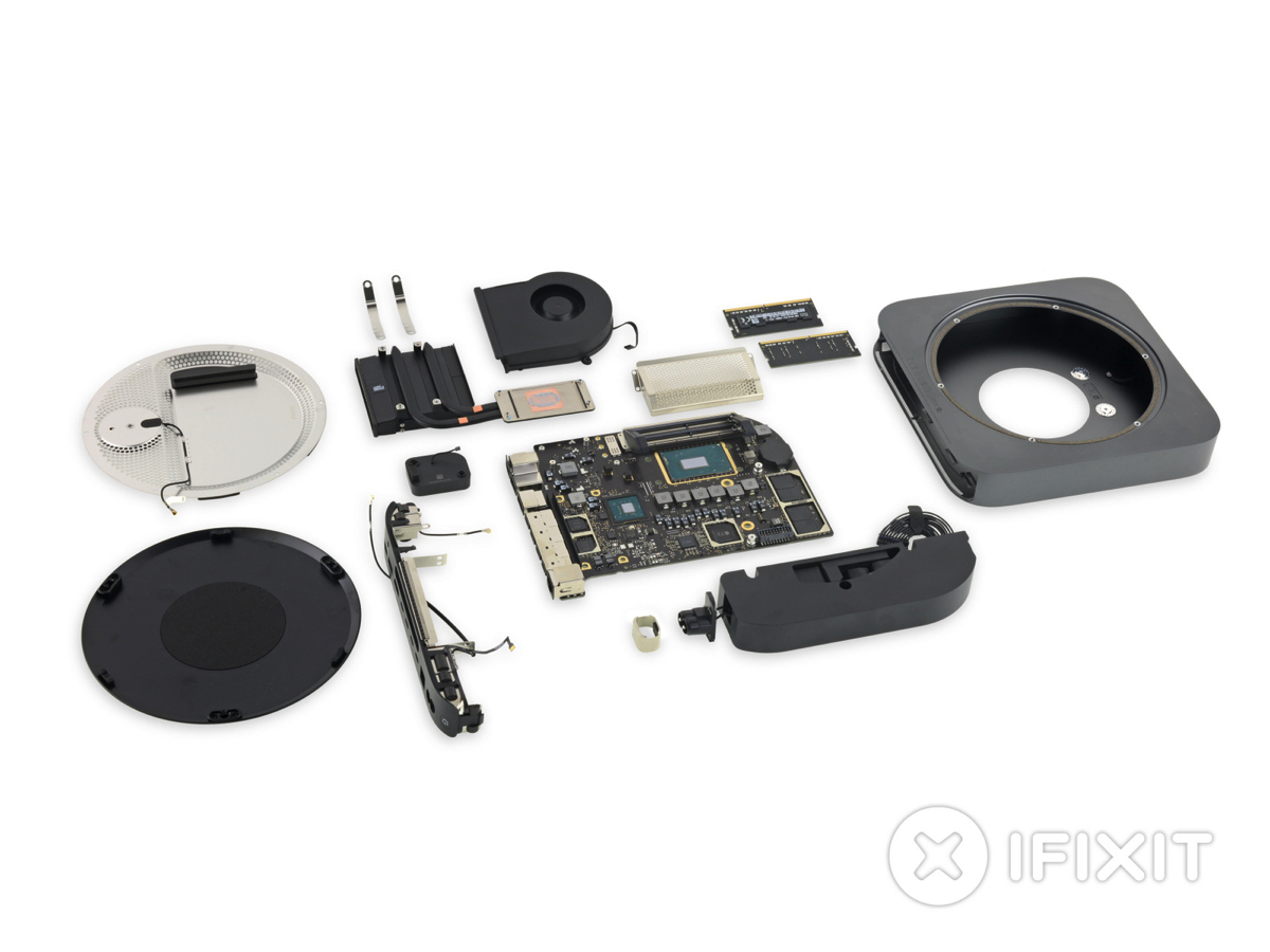 Mac mini 2018 ha un cuore Pro, batte tutti i Mac in riparabilità Mac mini 2018 ha un cuore Pro, batte tutti i Mac in riparabilità