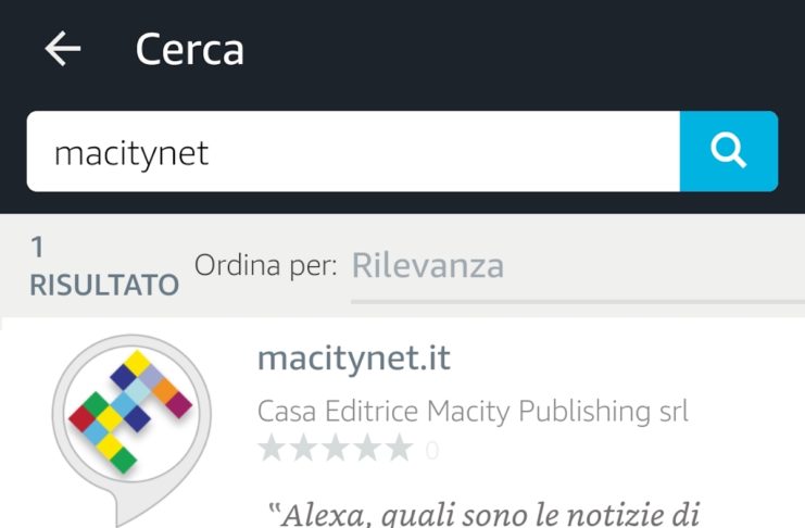 Macitynet è su Alexa: il sommario da ascoltare con un comando vocale su Echo e App