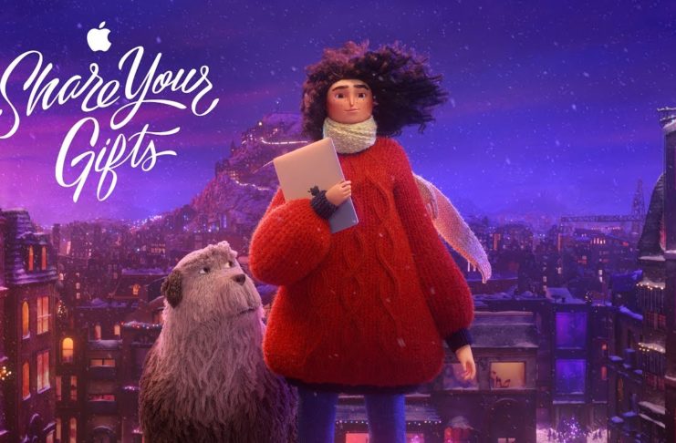 Apple in clima natalizio, ecco la pubblicità dedicata
