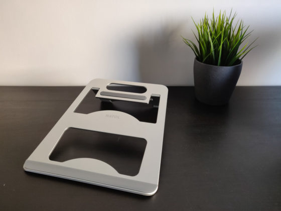 Recensione Natol, il supporto per portatili in alluminio stile Mac