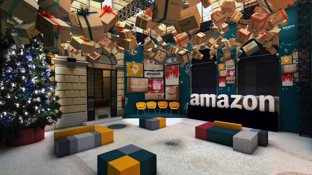 Amazon Loft for Xmas, gli appuntamenti da non perdere nel negozio Amazon di Milano
