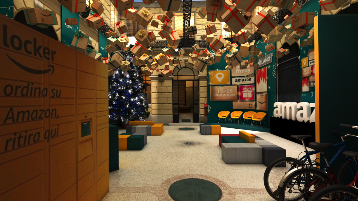 Amazon Loft for Xmas, gli appuntamenti da non perdere nel negozio Amazon di Milano