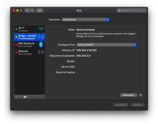 Creare una rete a 10 Gb/s tra due Mac con Thunderbolt è facilissimo