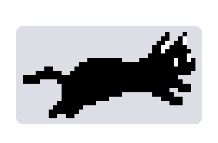 RunCut è il gatto animato per la barra dei menu che vi dice la percentuale di utilizzo della CPU