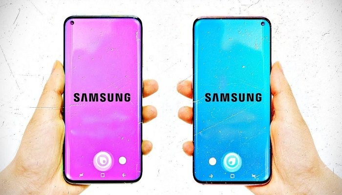 Il processore del GAlaxy S10 sembra meno potente di iPhone XS