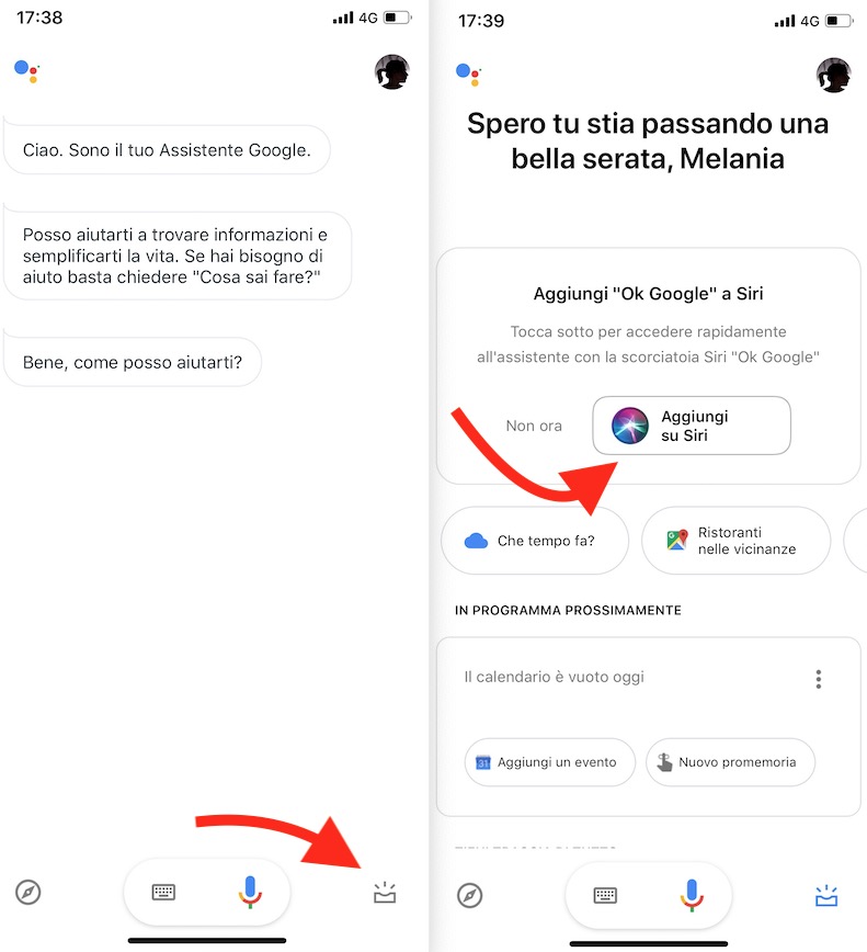 Come attivare Ok Google su iPhone
