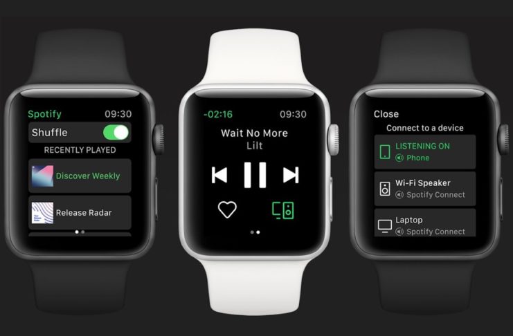 E’ ufficiale: Spotify per Apple Watch arriverà la prossima settimana