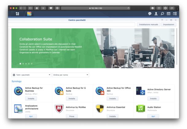 Synology DiskStation DS218+, recensione del piccolo grande NAS