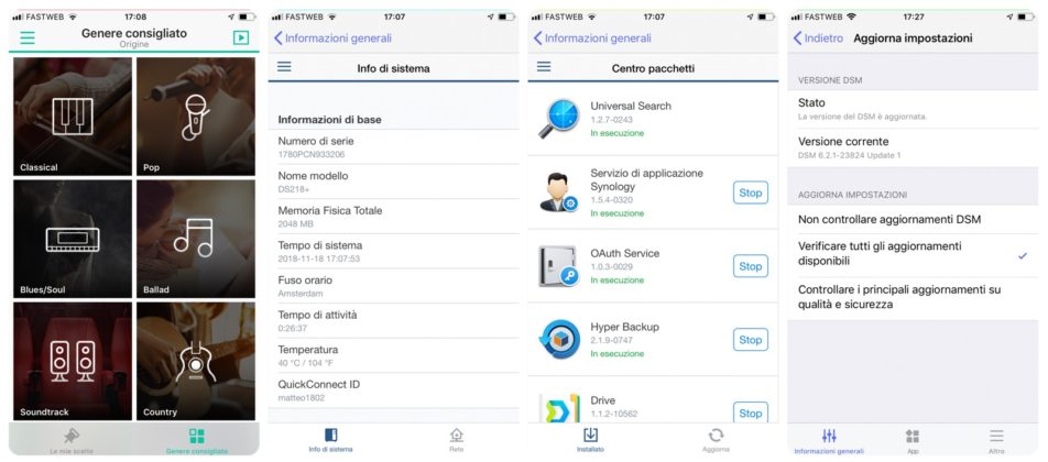 Synology DiskStation DS218+, recensione del piccolo grande NAS