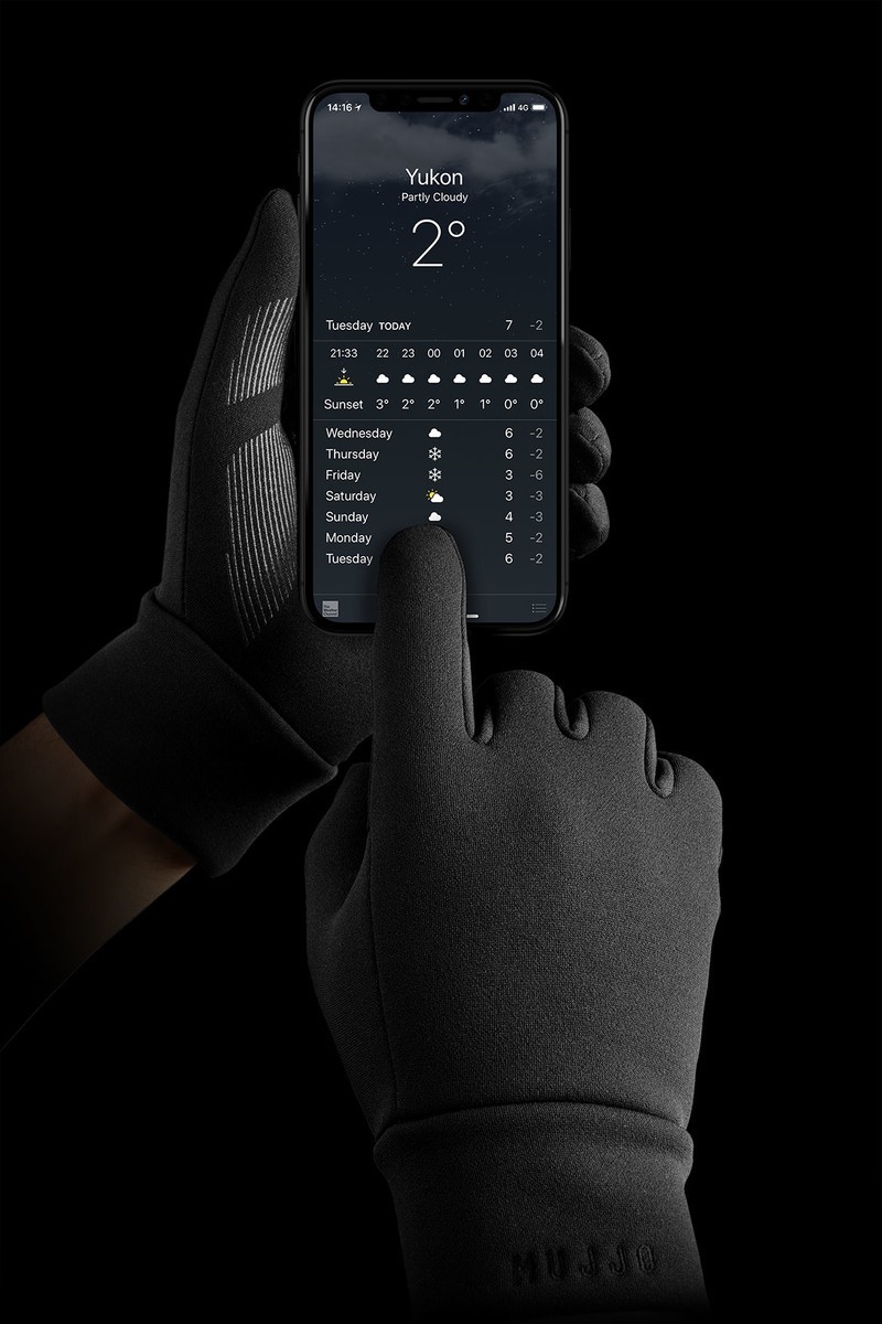 Mani calde mentre usate i nuovi Touchscreen Gloves di Mujjo con iPhone e smartphone