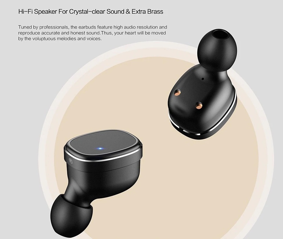 Alfawise Mini, le cuffie true wireless Bluetooth 5.0 dal prezzo vantaggioso