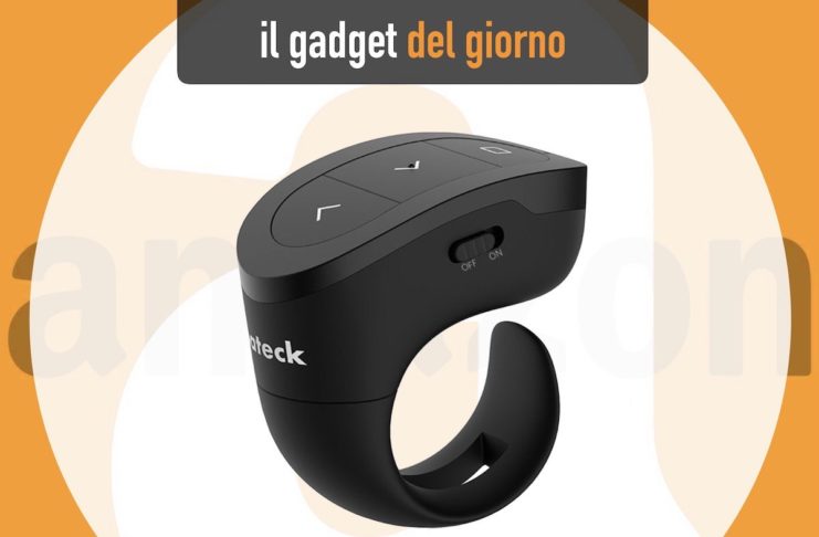 Inateck WP2002, il telecomando per Keynote e Powerpoint a forma ad anello