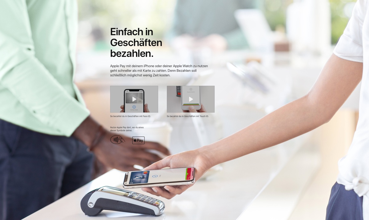 Grande lancio Apple Pay in Germania con 15 istituti, Deutsche Bank inclusa