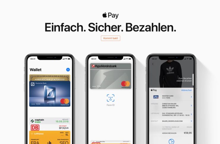 Apple Pay in Germania atteso entro questa settimana