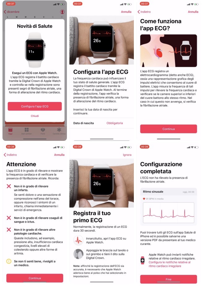 Apple Watch 4 ecco come funziona l’ECG in italiano. Video esclusivo macitynet.it