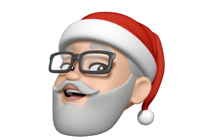 Fate la vostra Memoji con il cappello di Babbo Natale