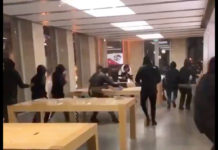 L’Apple Store di Bordeaux saccheggiato durante la protesta dei gilet gialli L’Apple Store di Bordeaux saccheggiato durante la protesta dei gilet gialli