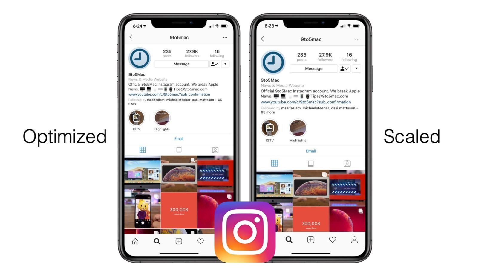 Ecco perché Instagram non è più ottimizzato per iPhone XR e XS Max