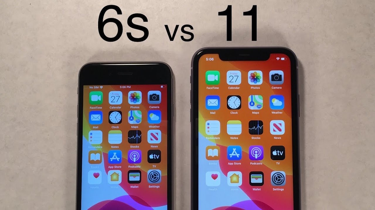 Quale iPhone scegliere - le importanti similitudini di design tra un iPhone 6s e un iPhone 11