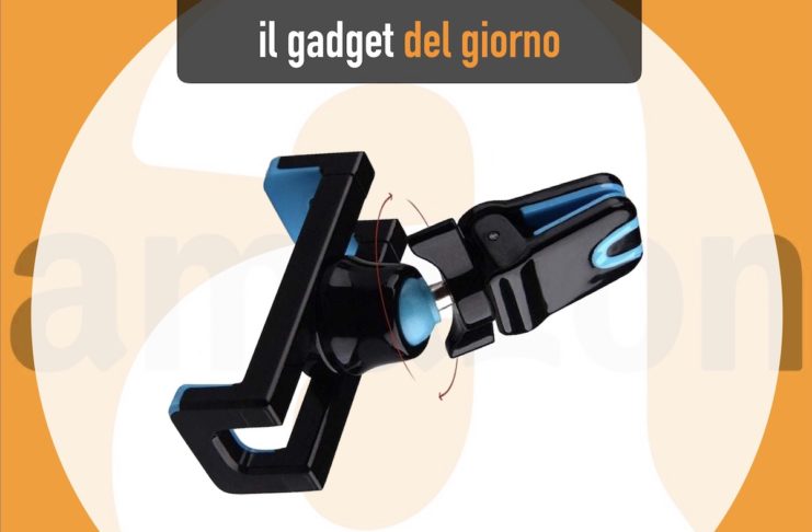 iVoler MpaCar12, il supporto smartphone per la griglia di ventilazione dell’auto