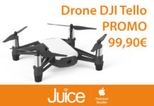 Nei negozi Juice in sconto DJI Tello, il drone perfetto per cominciare Nei negozi Juice in sconto DJI Tello, il drone perfetto per cominciare