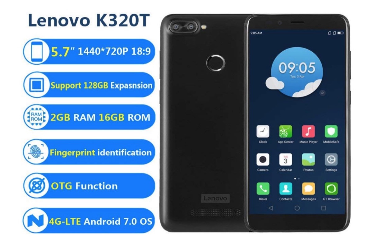 Lenovo K320T, lo smartphone low cost per restare sempre connessi