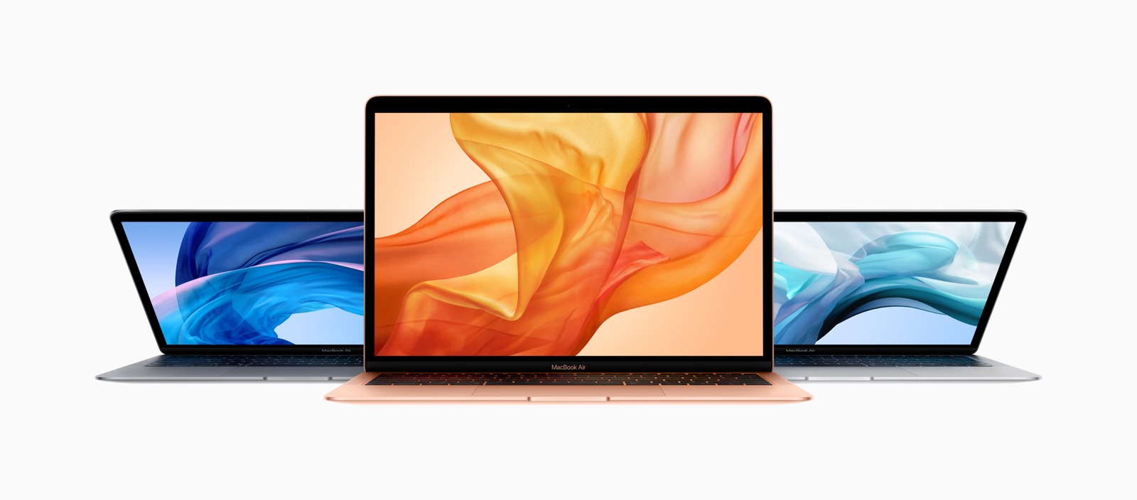 I tre colori del Il profilo del MacBook Air 2018