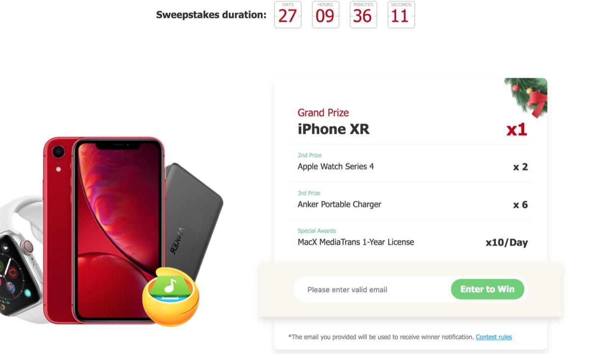 Scarica Gratis MacX MediaTrans e vinci un iPhone XR con l’offerta Digiarty