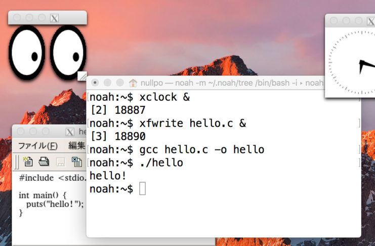 Noah consente di avviare direttamente programmi Linux su macOS