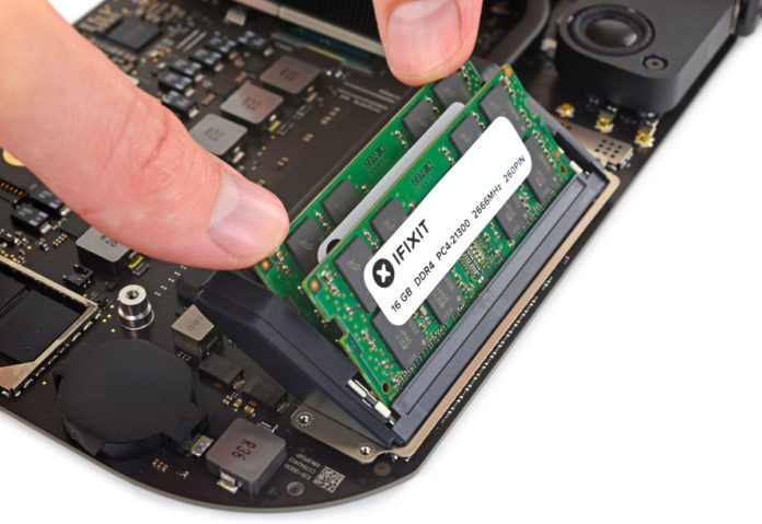 iFixit vende un kit per espandere la memoria RAM del Mac mini 2018