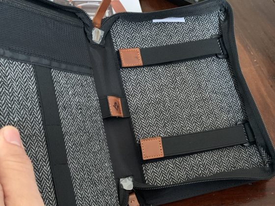 L'interno della custodia