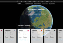 Il report di Apple con le richieste di polizia e forze dell’ordine è ora disponibile in un sito web interattivo