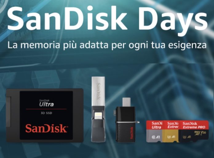 SanDisk Week su Amazon: tutte le memorie che vi servono con sconti memorabili