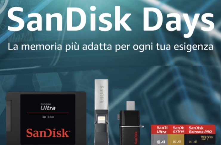 SanDisk Week su Amazon: tutte le memorie che vi servono con sconti memorabili