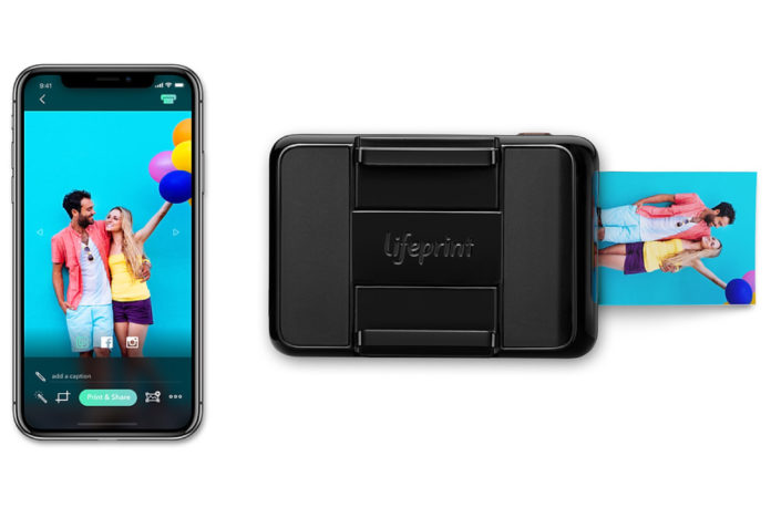 Stampante Lifeprint 2×3 Instant Print Camera per iPhone