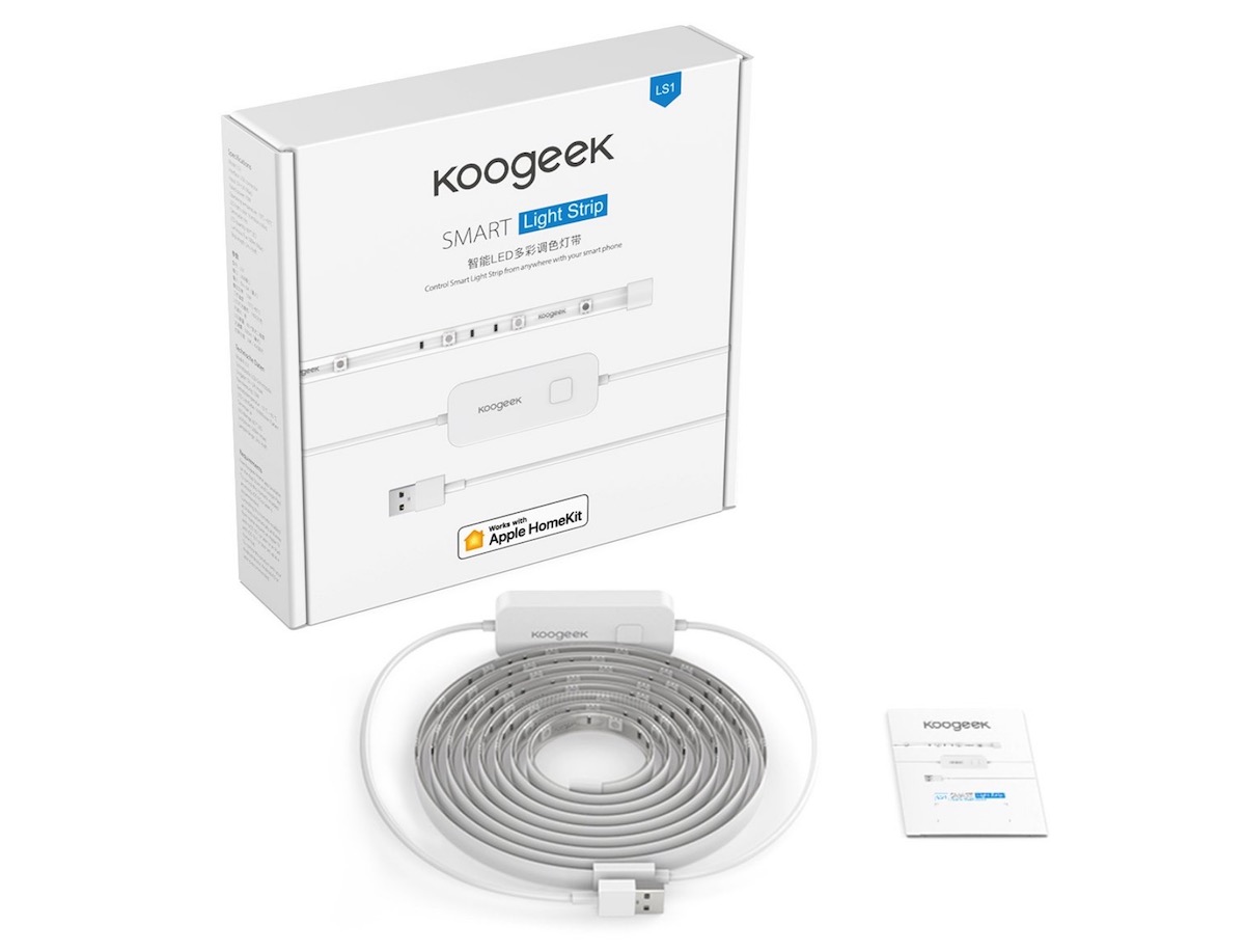 Striscia LED Koogek compatibile con Homekit, Alexa, Assistente Googe e USB