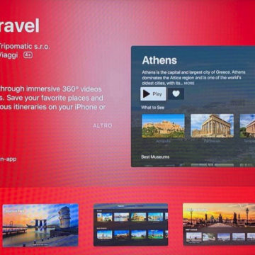 Con Sygic Travel per Apple TV si visita il mondo con migliaia di video a 360°
