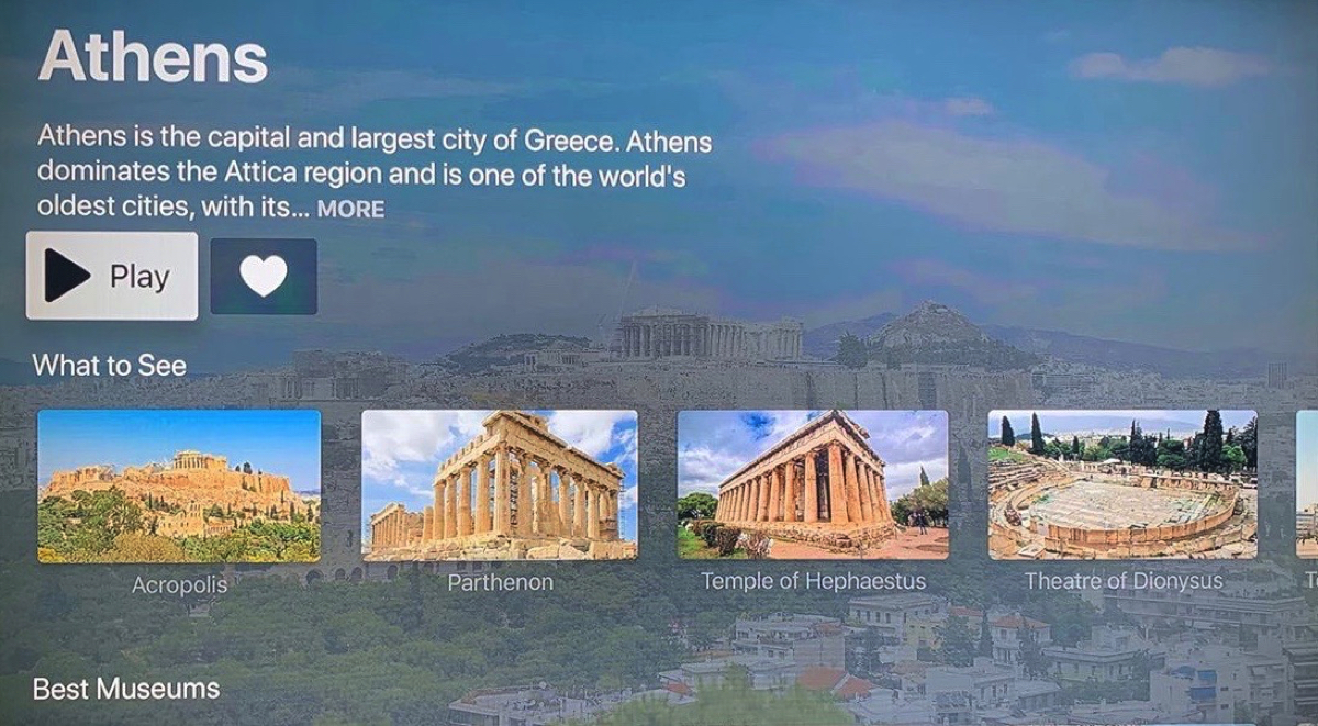 Con Sygic Travel per Apple TV si visita il mondo con migliaia di video a 360°