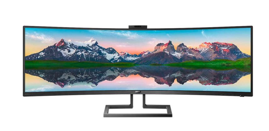 Philips 499P9H Brilliance è un nuovo monitor curvo da 49&#8243;
