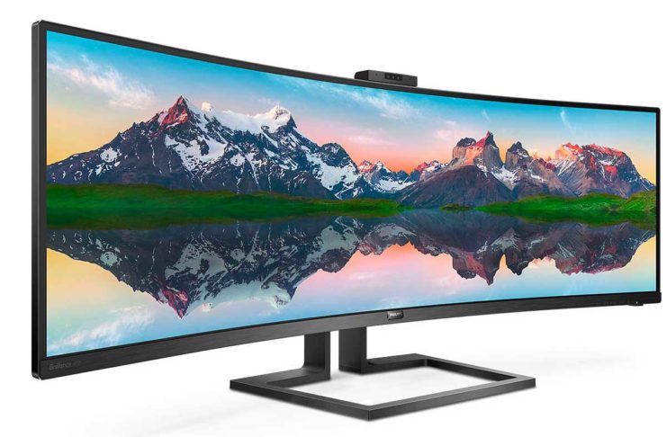 Philips 499P9H Brilliance è un nuovo monitor curvo da 49″