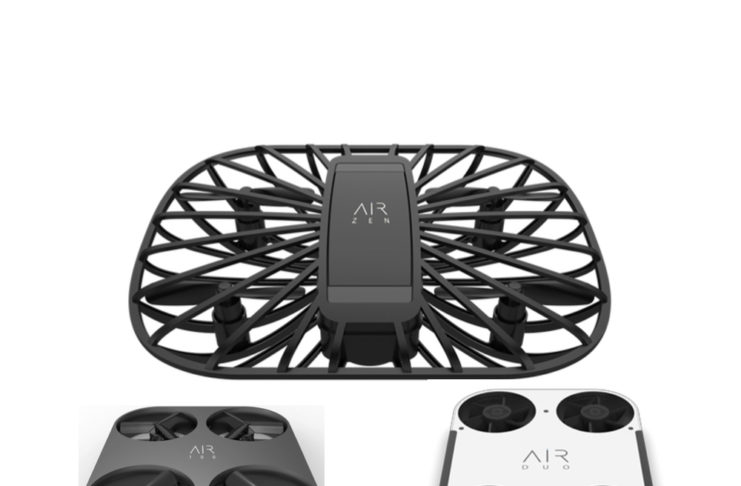 Al CES 2019 AirSelfie presenta tre nuovi droni tascabili
