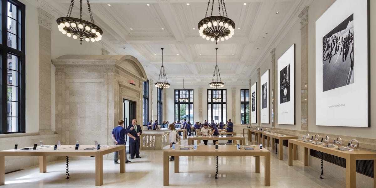 L’Apple Store Upper East Side di New York vince il premio AIA per l’architettura d’interni