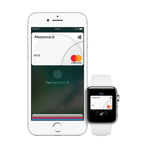 Con Apple Pay è possibile fare acquisti in modo facile e veloce grazie alla tecnologia contactless. Si può pagare con iPhone usando Face ID, Touch ID o con Apple Watch (basta preme due volte il tasto laterale e tenere il display dell'Apple Watch ad alcuni centimetri dal lettore contactless).