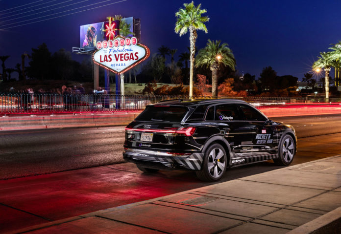 Audi e-tron a Las Vegas